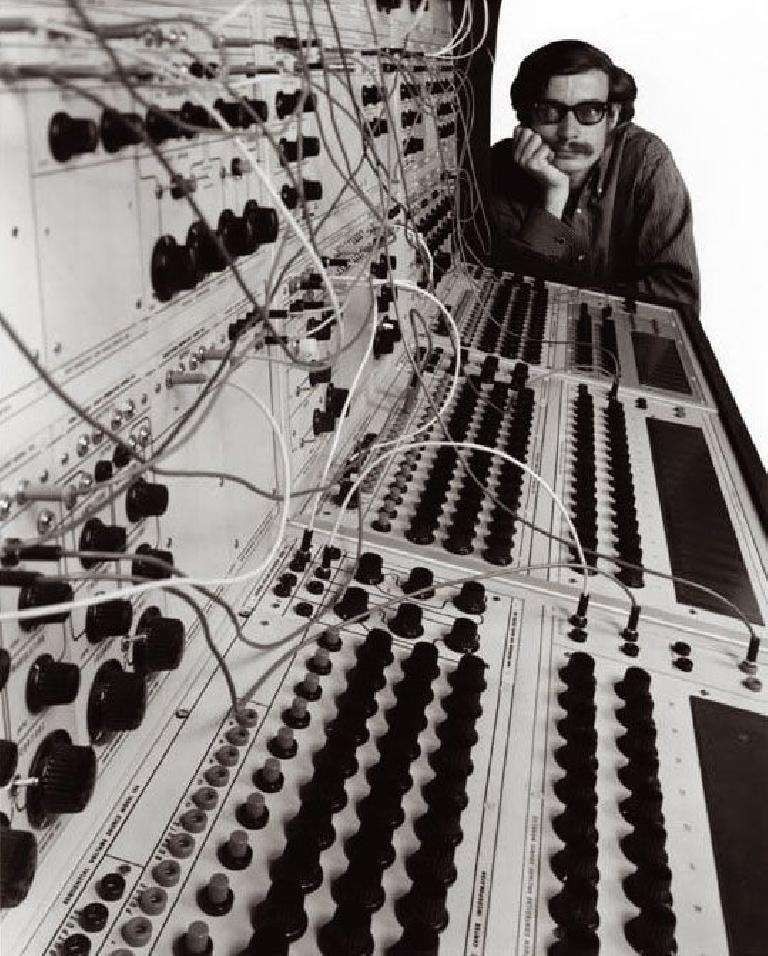 Don Buchla and his modular system