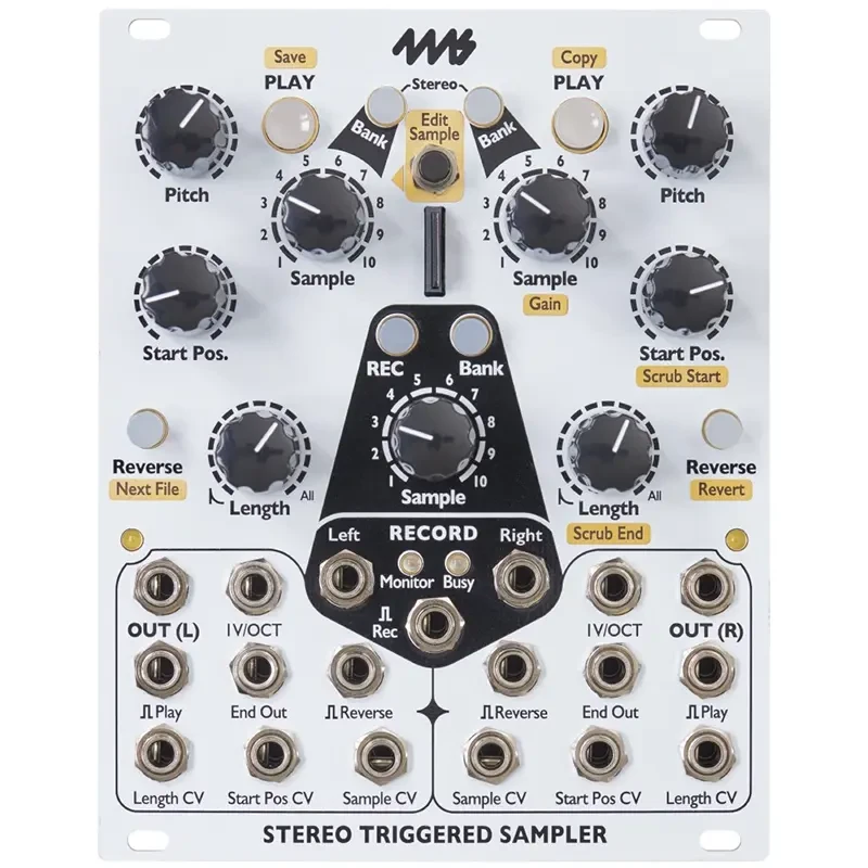 4ms Stereo Triggered Sampler