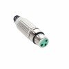 Switchcraft AAA3FZ - 3 Pin XLR Female Cable Mount, Silver Pins / Nickel Metal