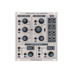 Sputnik Modular Four-Tap Delay / Dual Crossfader