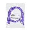 Black Market Modular Patchcable 5-Pack 150 cm violet