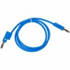 Buchla 75cm Banana Cable blue