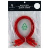 Erica Synths 10cm Cables - Red - 5pcs