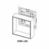 PMC Ci30 OWK onwall mounting kit White