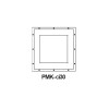 PMC Ci30 PMK inwall premount kit