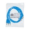 Black Market Modular Patchcable 5-Pack 25 cm blue