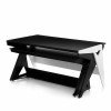 Zaor VISION O 63" desk - Black/White