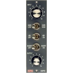 Mic preamplifiers 500 series and rack format