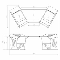 Desk and Consoles