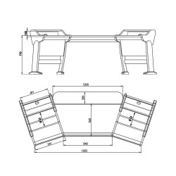 Desk and Consoles