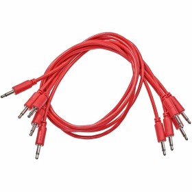 Black Market Modular Patchcable 5-Pack 75 cm red
