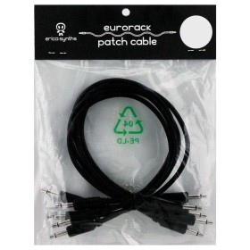 Erica Synths 10cm Cables - Black - 5pcs