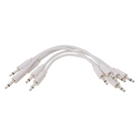 Erica Synths 10cm Cables - White - 5pcs