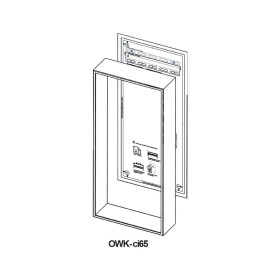 PMC Ci65 OWK onwall mounting kit black