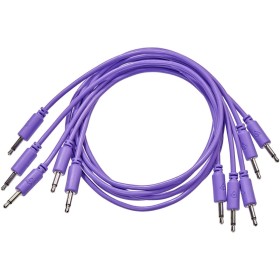 Black Market Modular Patchcable 5-Pack 150 cm violet