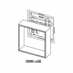 PMC Ci30 OWK onwall mounting kit black