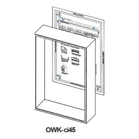 PMC Ci45 OWK onwall mounting kit black