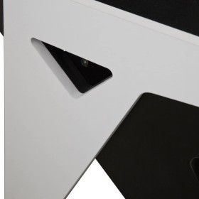 Zaor VISION O 63" desk - Black/White