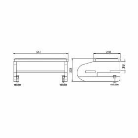 Zaor MIZA Griprack MKII 2 - Grey Wengé