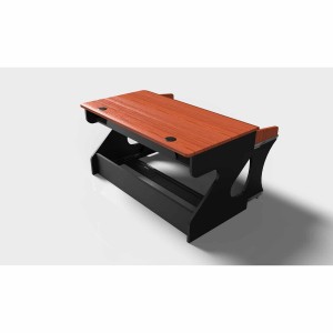 Zaor MIZA M  (2 level desk) - Black Cherry