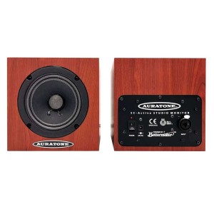 Auratone 5C Active Super Sound Cube Woodgrain (Pair)