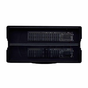 Erica Synths 2x104HP Carbon Fiber Travel Case with Lid