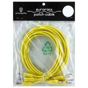 Erica Synths 90cm Cables - Yellow - 5pcs