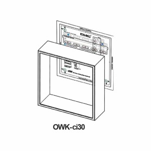 PMC Ci30 OWK onwall mounting kit White