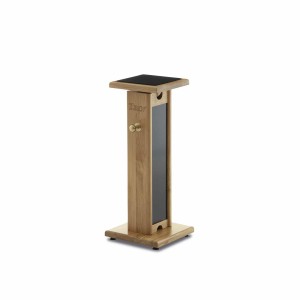 Zaor Monitor Stand - Oak/Black