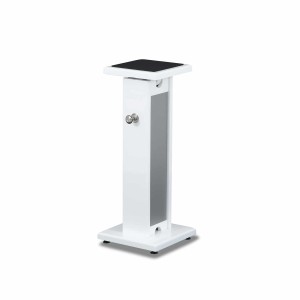 Zaor Monitor Stand - White Gloss/Grey