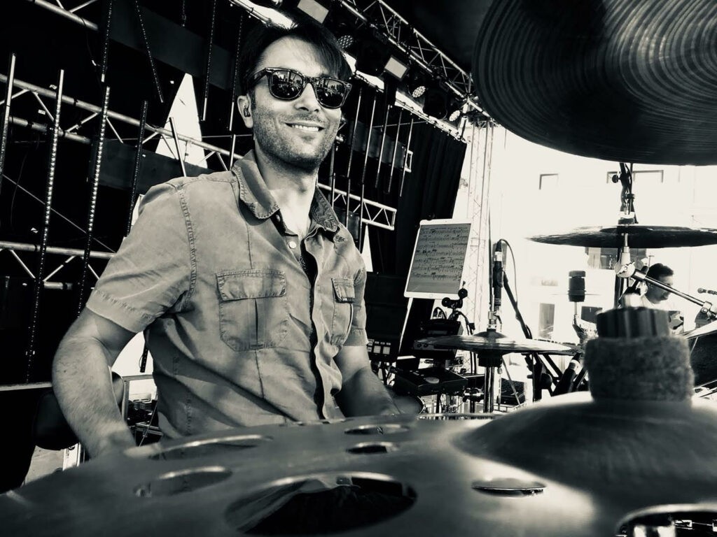 Matteo Di Francesco, drummer of the show