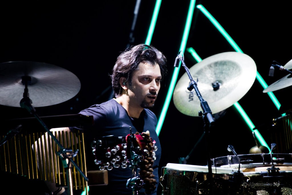 Carlo Di Francesco, producer, arranger and percussionist of the show