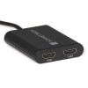 Sonnet USB 3 DisplayLink Dual 4K 60Hz HDMI Adapter