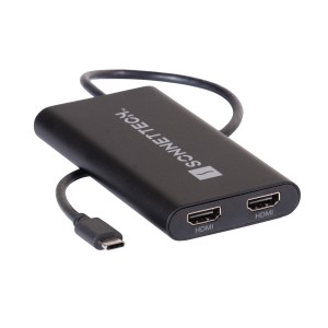 Sonnet USB-C DisplayLink Dual 4K 60Hz HDMI Adapter (with PD Passthrough)