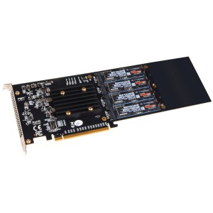 Sonnet M.2 4x4 PCIe Card (Silent)