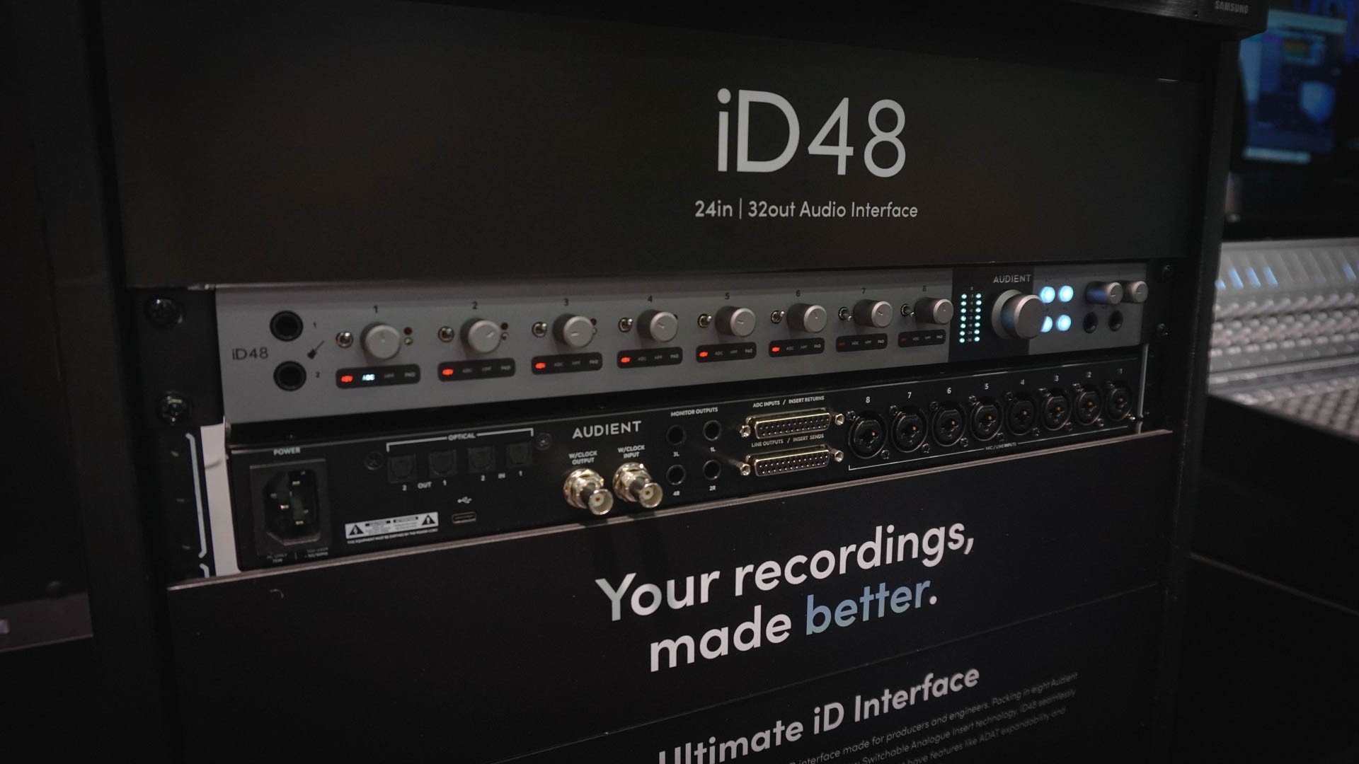 Audient iD48 - Namm Show 2025