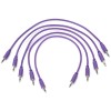 Black Market Modular patchcable 5-Pack 25 cm viola