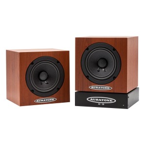 Auratone 5C Passive Super Sound Cube Woodgrain (Pair) + A2-30